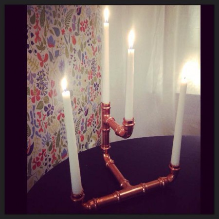 Kopparljusstake 385kr